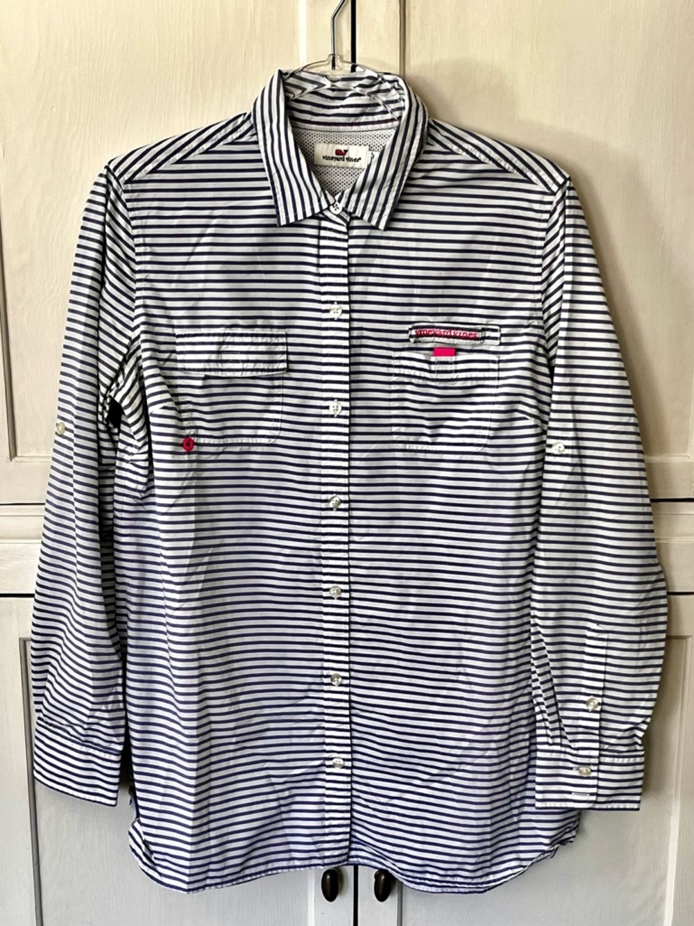 VINEYARD VINES | 8 | 21” P2P | Harbor Shirt
